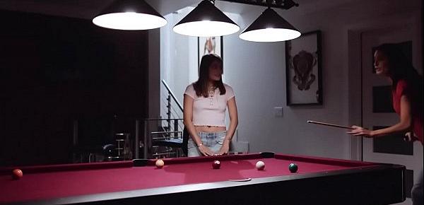  Professional pool MILF teaching young slut - Adria Rae, Silvia Saige